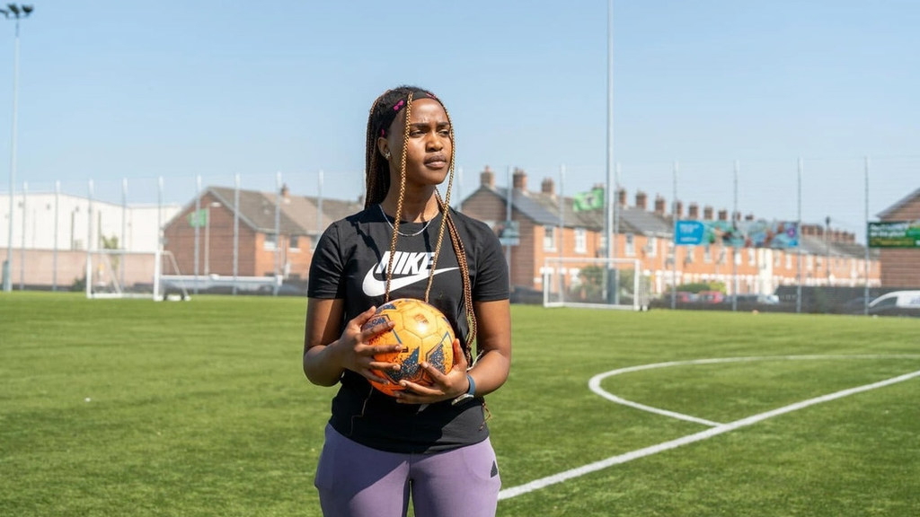 Мэри приехала в Белфаст из Южного Судана летом 2021 года.